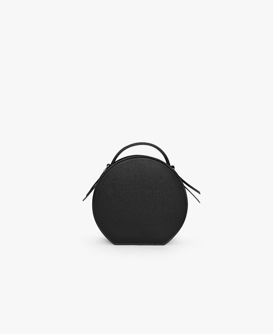 Valentin Round Bag - Black