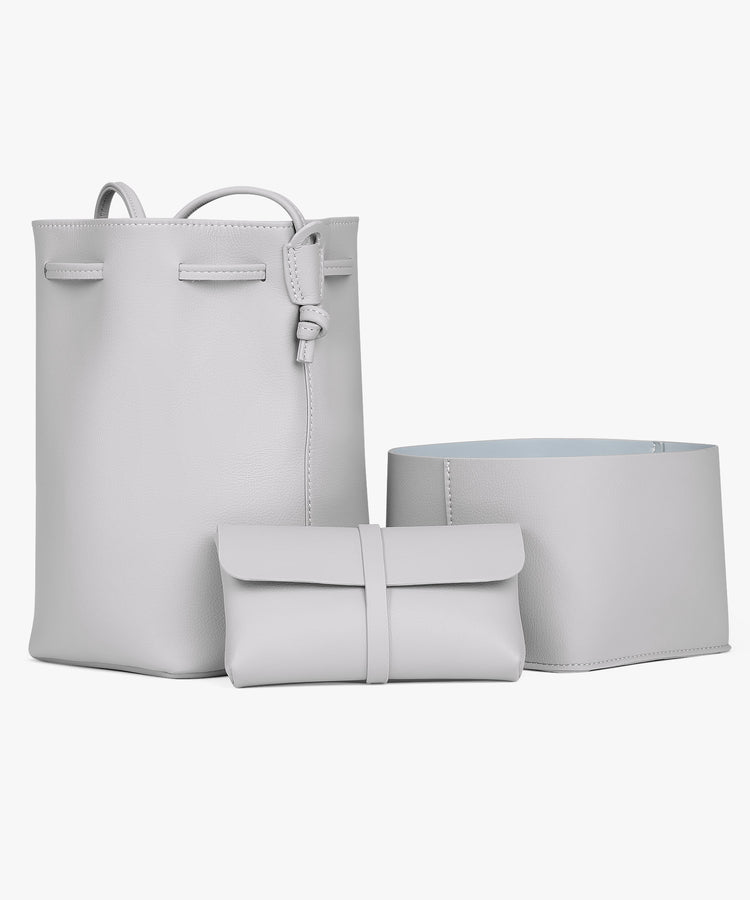 Elayne Bucket Bag - Gray